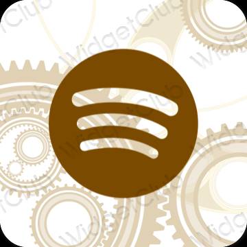 Estetik Spotify proqram nişanları