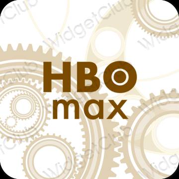 Esteettiset HBO MAX sovelluskuvakkeet