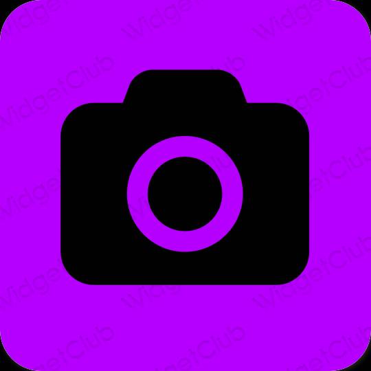 Esthetische Camera app-pictogrammen