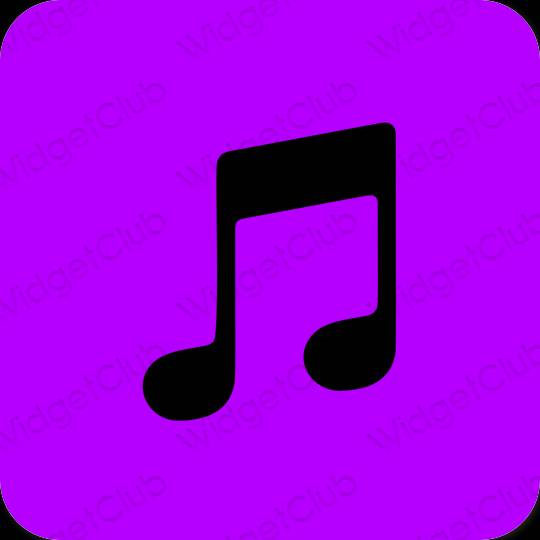 រូបតំណាងកម្មវិធី Apple Music សោភ័ណភាព