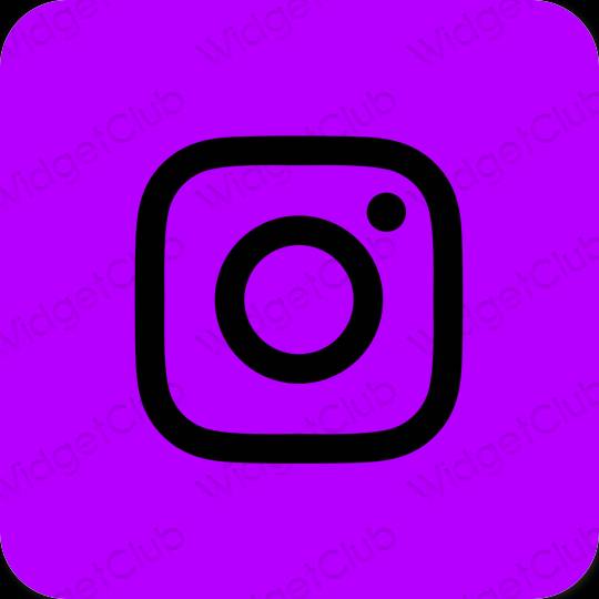 Pictograme pentru aplicații Instagram estetice