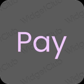 Estética PayPay iconos de aplicaciones