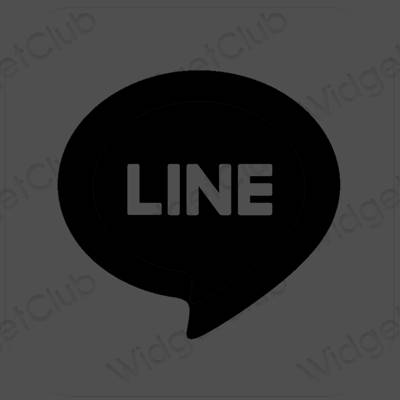 Естетичні LINE значки програм