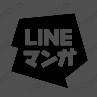 جمالية LINE أيقونات التطبيقات