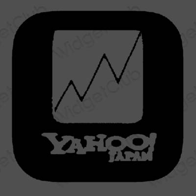 Esztétikus Yahoo! alkalmazásikonok