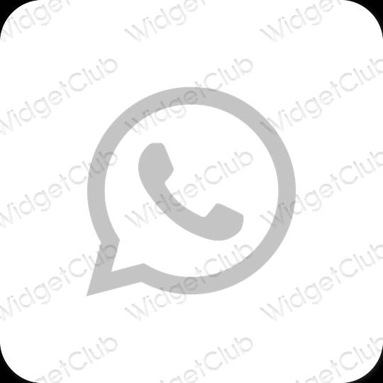 Estetik WhatsApp proqram nişanları