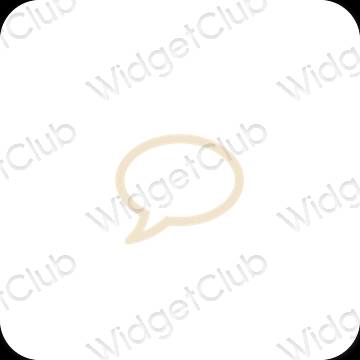 جمالية Messages أيقونات التطبيقات