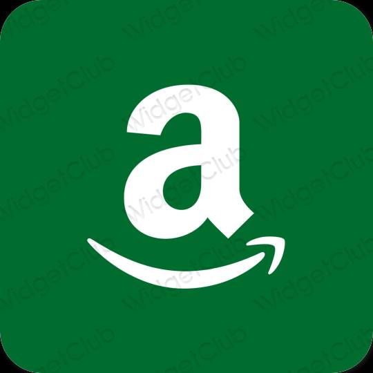 Icônes d'application Amazon esthétiques