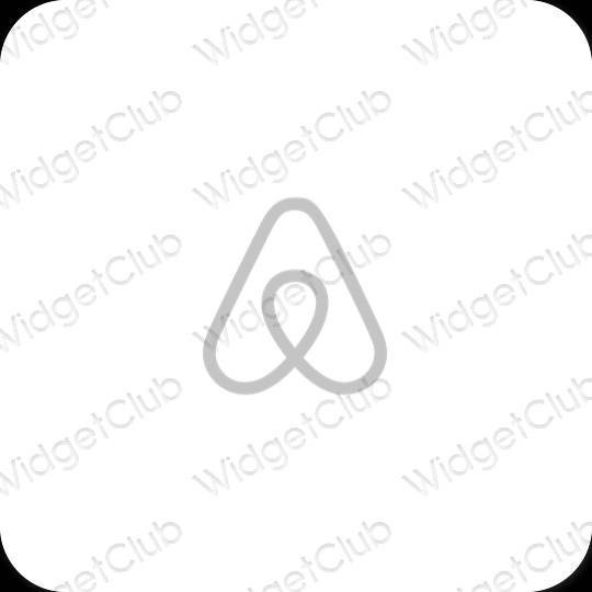 Estetické ikony aplikací Airbnb