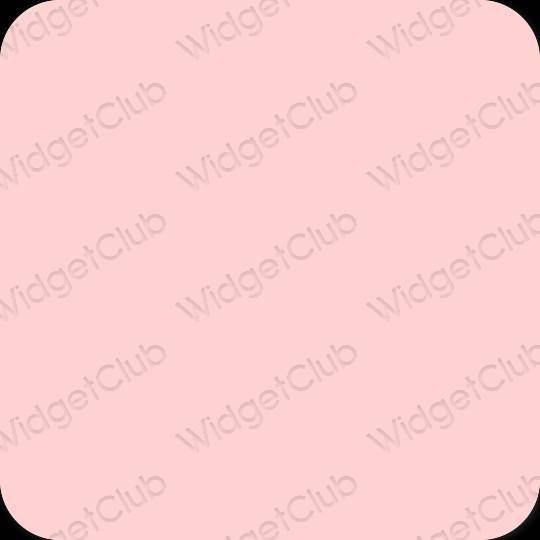 Естетски розе Simeji иконе апликација