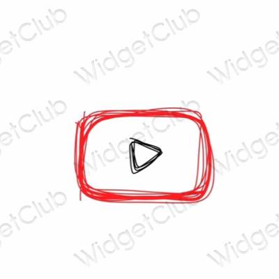 Естетичні Youtube значки програм