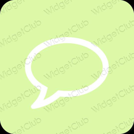 Esthetische Messages app-pictogrammen