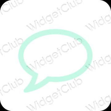 جمالية Messages أيقونات التطبيقات