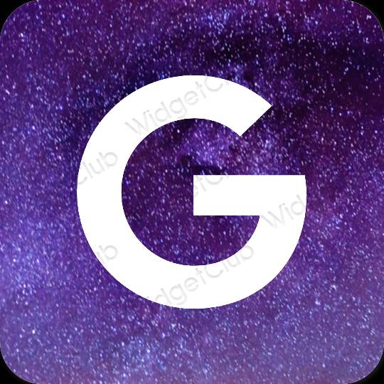 Æstetiske Google app-ikoner