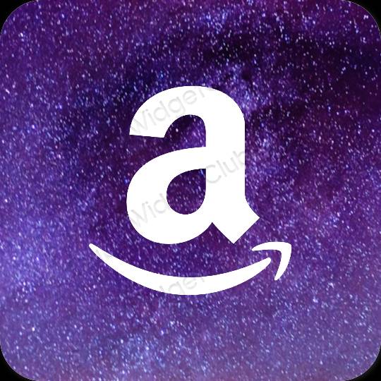 Ästhetische Amazon App-Symbole