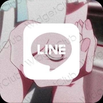 រូបតំណាងកម្មវិធី LINE សោភ័ណភាព