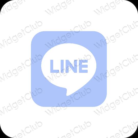 Эстетические LINE значки приложений