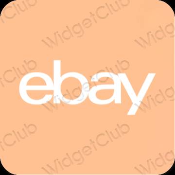 Estetyczne eBay ikony aplikacji