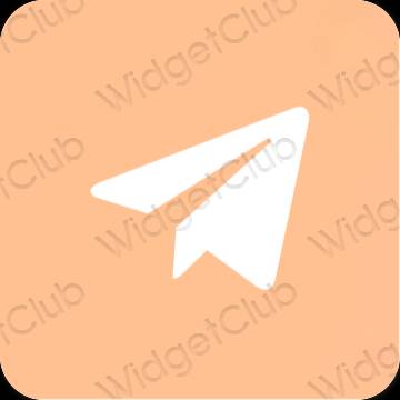 جمالية Telegram أيقونات التطبيقات