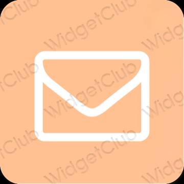 Icônes d'application Mail esthétiques