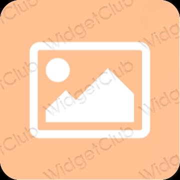 Esthetische Photos app-pictogrammen