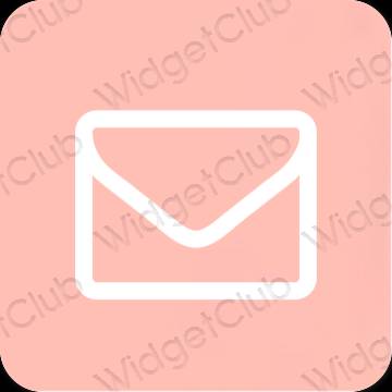 Icônes d'application Mail esthétiques