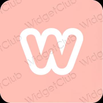Aesthetic Weebly app icons