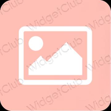 Esthetische Photos app-pictogrammen