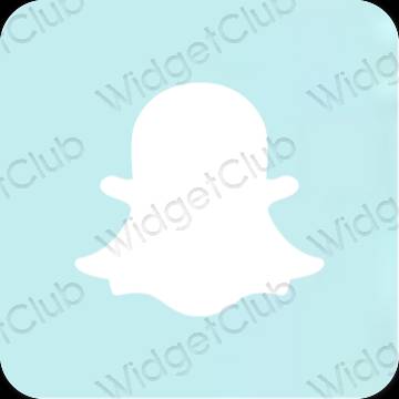 Estetis ungu snapchat ikon aplikasi