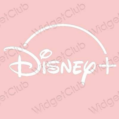 Ästhetische Disney App-Symbole