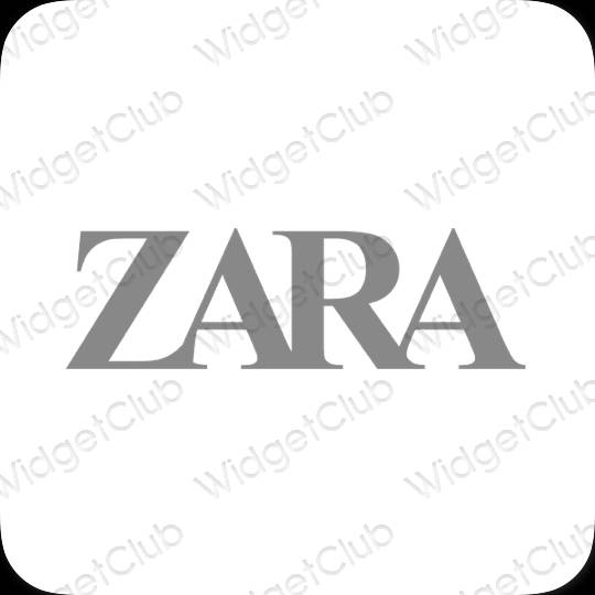 Estetické ikony aplikací ZARA
