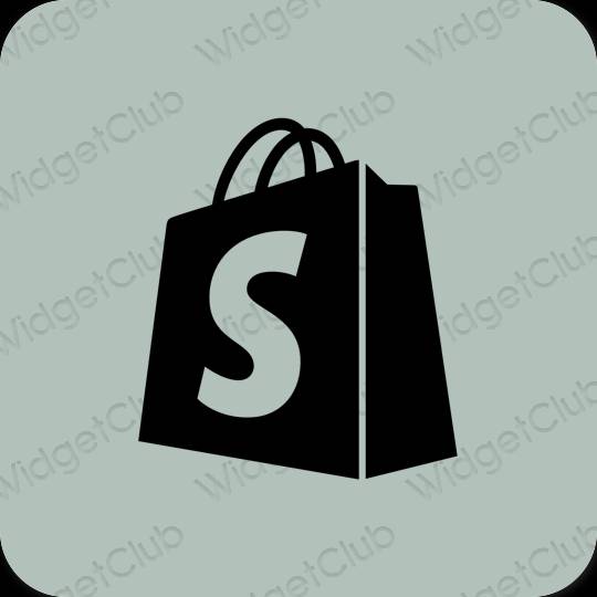 Stijlvol groente Shopify app-pictogrammen