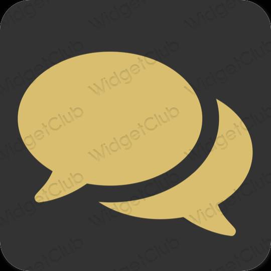 Aesthetic Messages app icons