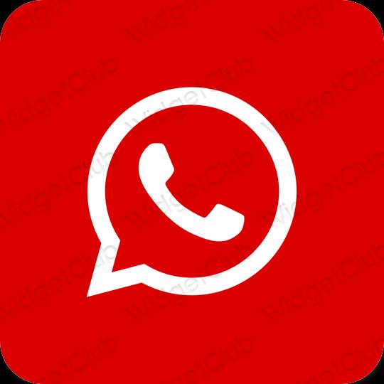 Biểu tượng ứng dụng WhatsApp thẩm mỹ