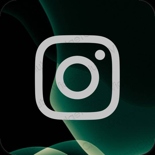 Estetické ikony aplikácií Instagram