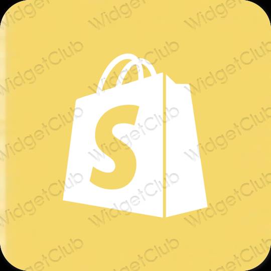 Estetsko oranžna SHEIN ikone aplikacij