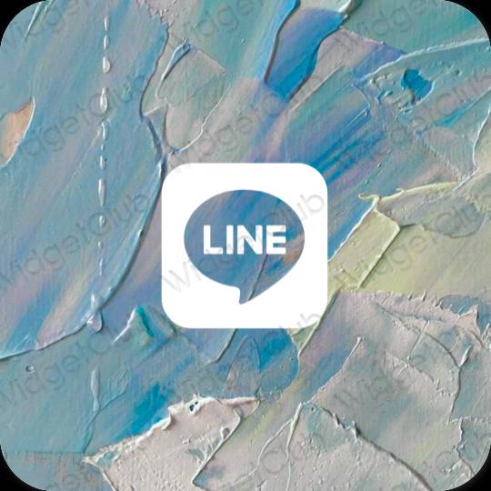 Αισθητικά LINE εικονίδια εφαρμογής