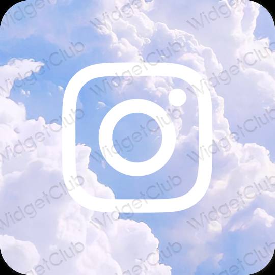 Estetické ikony aplikací Instagram