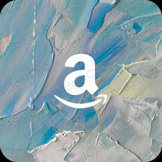 Ikon apl Amazon Estetik