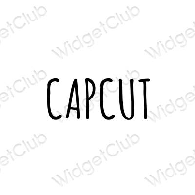 Αισθητικά CapCut εικονίδια εφαρμογής