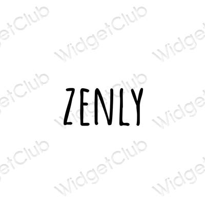 نمادهای برنامه زیباشناسی Zenly