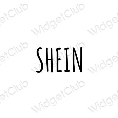 Pictograme pentru aplicații SHEIN estetice