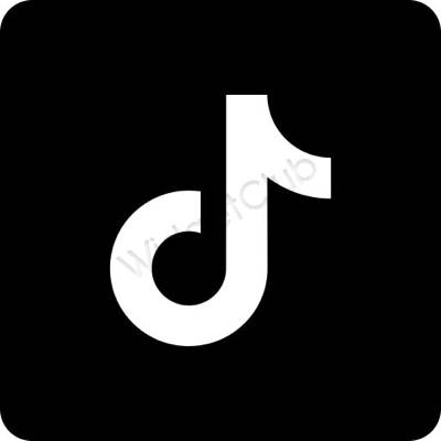 TikTok おしゃれアイコン画像素材