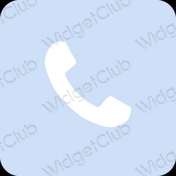 Estetisk lila Phone app ikoner