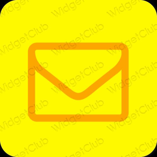 Ästhetische Mail App-Symbole