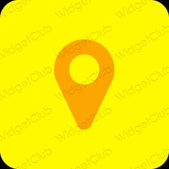 Estetske Map ikone aplikacij