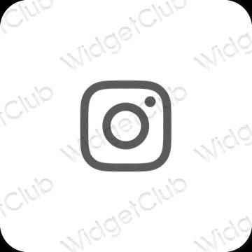 Icônes d'application Instagram esthétiques