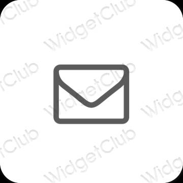 Ästhetische Mail App-Symbole