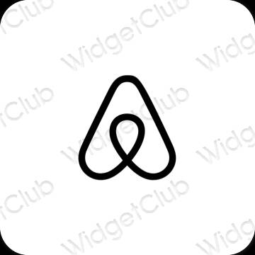 Aesthetic Airbnb app icons