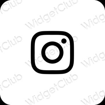 جمالية Instagram أيقونات التطبيقات